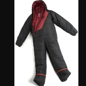 New Adult S Selk'Bag Lite recycled wearable sleeping bag in black